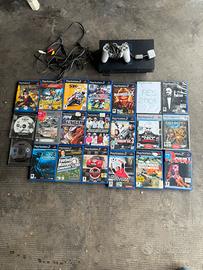 Playstation 2+21 giochi originali(con manuali)