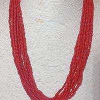 collana microperline di corallo