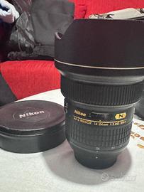 Nikon 14 - 24 f 2.8 + holder e filtro cp NiSi