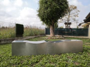 DOUBLE DIP - Panca in acciaio inox - C. HOWKER - B