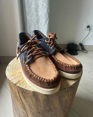 Mocassini Sebago blu-marrone tg 43