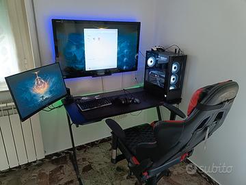 Postazione Gaming Completa: PC i5-11th + RX 7600 S