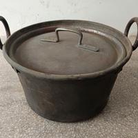 pentolone calderone antico