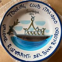 Piatto del buon ricordo serie TCI