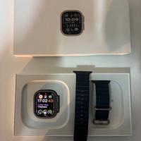 Apple Watch Ultra 2 49mm Titanium Blue Ocean Band