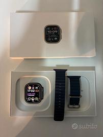 Apple Watch Ultra 2 49mm Titanium Blue Ocean Band