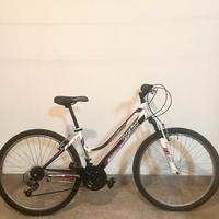 Bicicletta bambina viola con cambio
