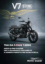 Guzzi V7 STONE promo di fine stagione