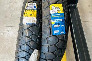 COPPIA PNEUMATICI MICHELIN ANAKEE TL/TT NUOVI