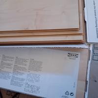 Assi in laminato effetto acero ikea slätten