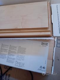 Assi in laminato effetto acero ikea slätten