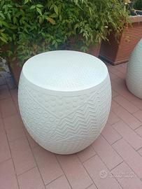 Due sgabelli  Kartell  Roy color sabbia chiaro