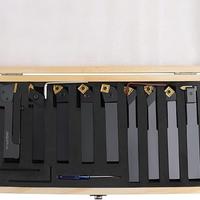 Set 9 Utensili Tornio Gambo 20 mm Nuovi