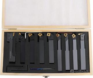 Set 9 Utensili Tornio Gambo 20 mm Nuovi