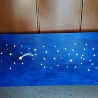 Sfondo cielo stellato per presepe