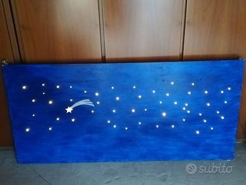 Sfondo cielo stellato per presepe