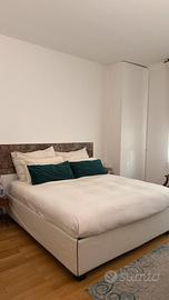 Letto contenitore con materasso ortopedico