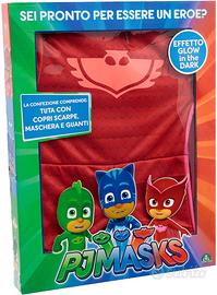 Costume Pj masks Gufetta nuovo con scatola 4/5y