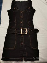 Vestitino jeans nero Benetton 