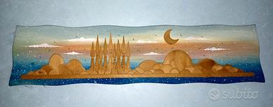 pannello decorativo castello fantasy Bazart