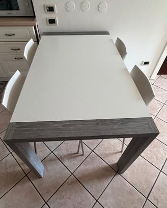 Tavolo + 4 sedie Calligaris originali