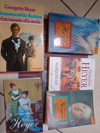 Lotto 6 romanzi amore Georgette Heyer