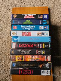set di 10VHS d'autore Cult anni 90/2000