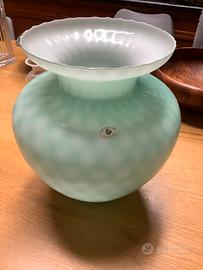 Collezione Galileo, vaso in vetro opalino Murano