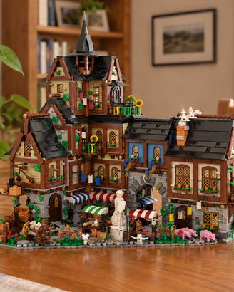 LEGO MOC Medieval Town Centre 