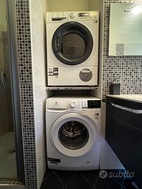 Lavatrice Electrolux + Asciugatrice Hotpoint