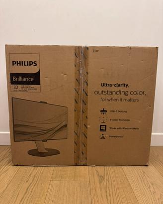 Monitor Philips 32 USB C WEBCAM
