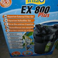 acquario filtro tetra ex 800 e accessori vari
