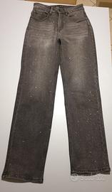 jeans brillantinato