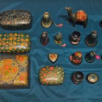 Collezione manufatti in Cartapesta Del Kashmir 