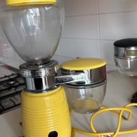 Quick Mill macinino caffè giallo funzionante
