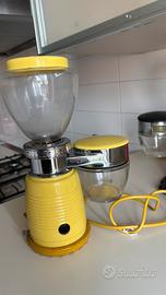Quick Mill macinino caffè giallo funzionante