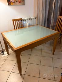 Tavolo calligaris con 6 sedie