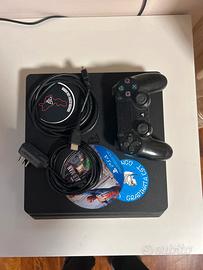 Play Station 4 slim 500  usata tenuta bene