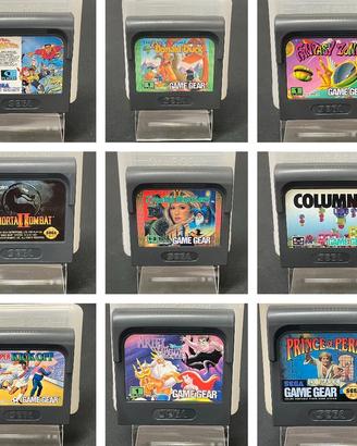 Lotto 14 Giochi Game Gear Funzionanti