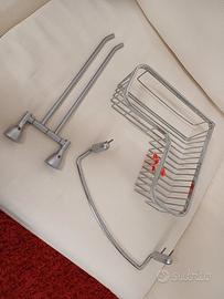 Accessori in acciaio per bagno