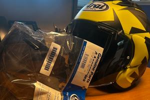 Casco ARAI mod. SZ-R Evo mimesis yellow - taglia S
