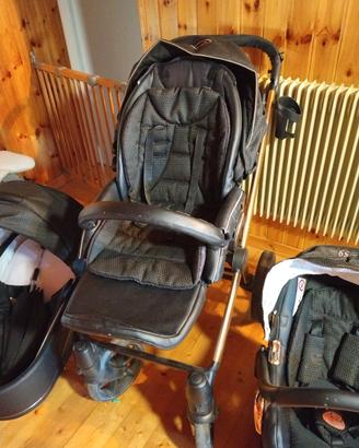 Passeggino Trio Momon + base isofix