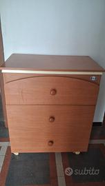 cassettiera fasciatoio pali 