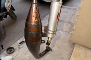 Marmitta  moto 40 racing piaggio 70/77