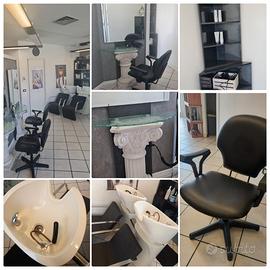 Arredamento parrucchiere completo.