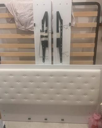 Letto matrimoniale contenitore