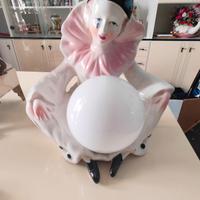 Lampada da tavolo Pierrot, anni 60, Ceramica