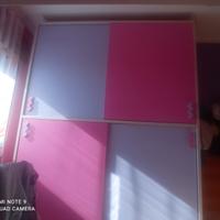 Letto a castello+ armadio scorrevole