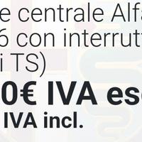 consol centrale comandi cruscotto alfa 145/146