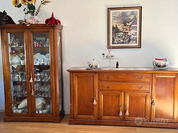 vetrinetta e credenza arte povera